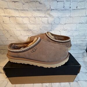 UGG Brown Suede Slip-On Shoes